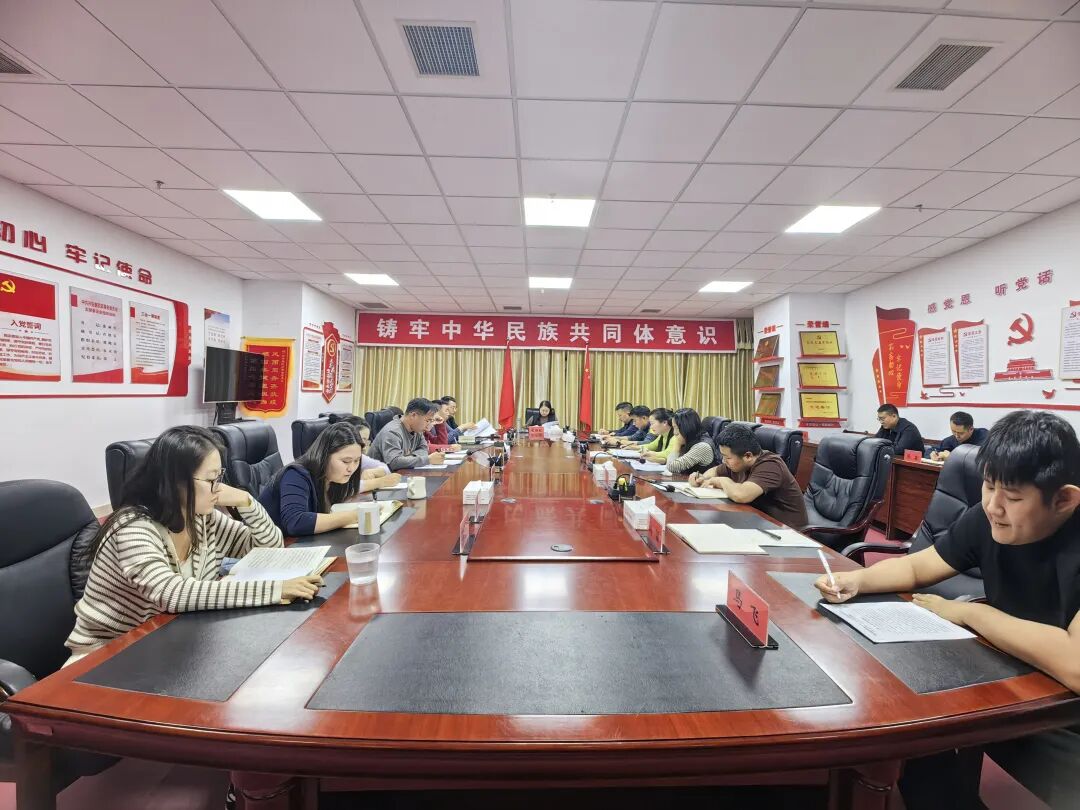 盟民委召开工作例会 调度近期工作部署重点任务